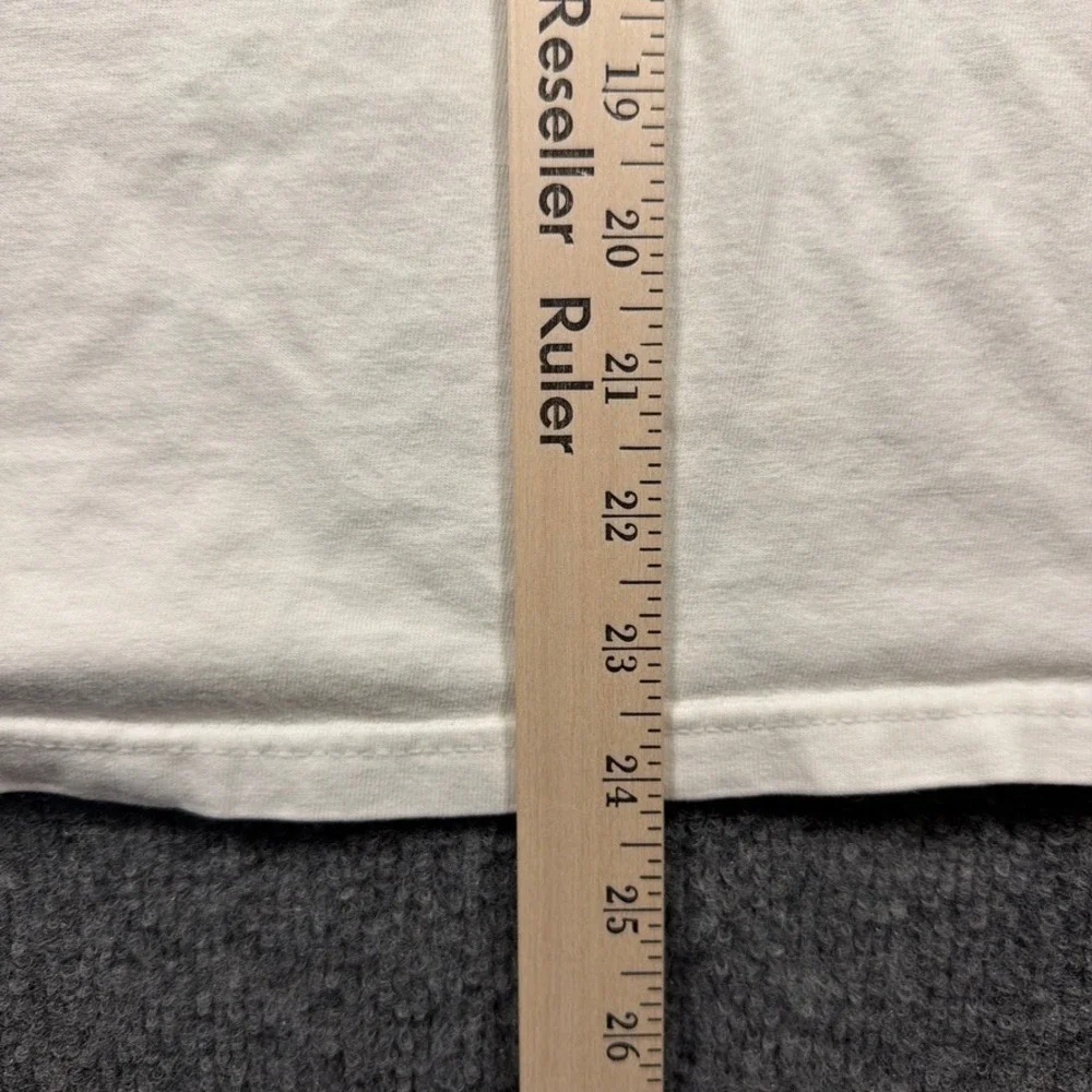 Vintage The North Face Long Sleeve T-Shirt Mens Medium White Graphic Mountain
